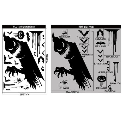 Halloween Devil Hair Band Halloween Party Decoration Spider Web Witch Dance Headband Photo Props Ghost Festival Bat Head Hoop