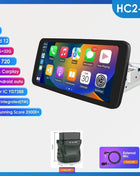 8+128G 10.1'' 360 Rotatable 1 Din AutoRadio GPS for Universal Car Multimedia Player Stereo 1DIN Video Autoradio Carplay HeadUnit