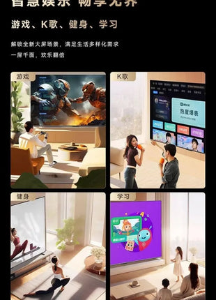 8K ultra thin 85 inch LCD TV  intelligent network 150 - Riparo82