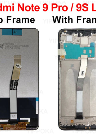 LCD di grado OEM per Xiaomi Redmi Note 9 Display M2003J15SC LCD Touch Screen per Redmi Note 9S 9Pro M2003J6B2G LCD Digitizer - riparo82