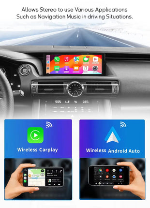 AutoRadio Android14 Wireless Carplay Car For Lexus IS RC 200 250 300 350 200T 300h Multimedia Player Navigation GPS Stereo Audio - Riparo82