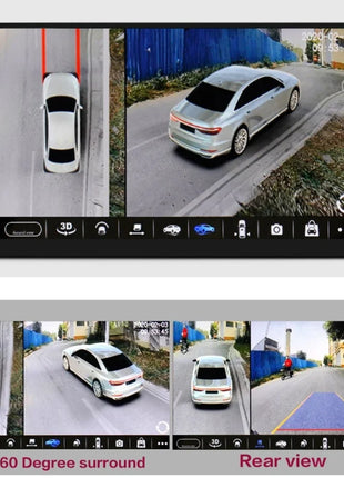 720P 1080P 360 Surround View Panoramic System Driving With Bird View Panorama System 4PCS Car Camera - Riparo82