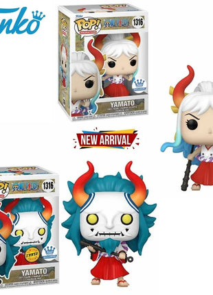 Nuovo esclusivo Funko Pop One Piece Yamato # 1316 Chase Collezione esclusiva di figure in vinile in edizione limitata, modelli di giocattoli per bambini