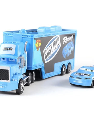 Auto 2 Mack Truck Pixar auto da corsa Lightning McQueen Jackson Storm mini Car 1 3 collezione Pressofuso Giocattolo in metallo Regalo per il regalo del capretto - riparo82