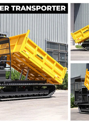 Mini Autocarro Cassone Ribaltabile 800kg - Trasportatore Cingolato Agricolo - riparo82