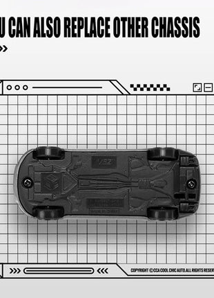 CCA1:64 Lamborghini STO Squisito modello di sospensione Auto d'epoca Modello statico Pressofusione Collezione Regalo Giocattoli - riparo82