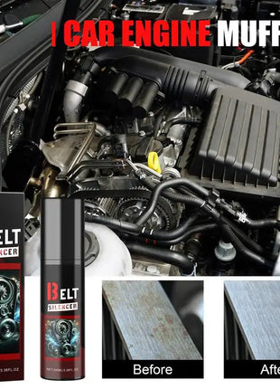 Belt Noise Spray 100ml Belt Noise Lubrication Protection Spray Spray-On Dressing Noise Lubrication Protection Friction Reducer - Riparo82