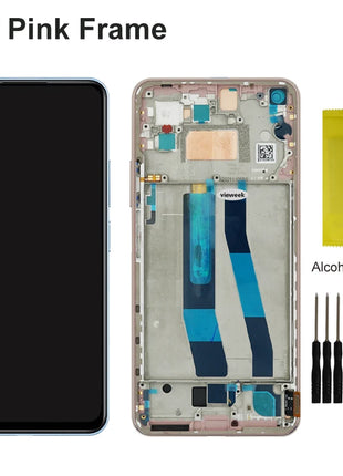 Schermo Amoled Per Xiaomi 11 Lite 5G NE Display LCD Touch Panel Digitizer Assembly per Mi 11Lite 5G NE 2109119DG 2107119DC - riparo82