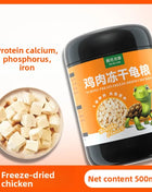 FKSC Turtle Food Mix - Freeze-Dried Shrimp/Mealworm/Fish & Chicken - Protein Rich Treat for Red-Ear Sliders & Aquatic Turtles - Riparo82