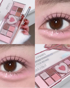 12 Colors Love Highlighting Eyeshadow Blush Palette Multi-purpose Cosmetic Eyes Pigment Powder Makeup Plate Eye Shadow - Riparo82