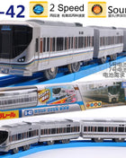 TAKARA TOMY Pule Road Metro bus treno elettrico giocattolo, modello di auto di simulazione in miniatura con albero di compressione in lega, decorazione per adulti - riparo82