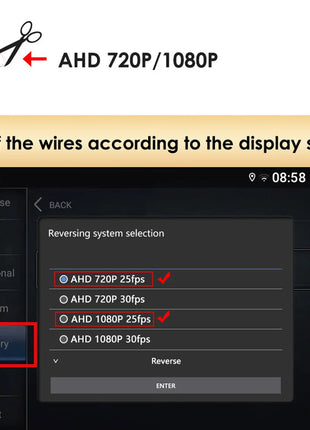 360 Vehicle Camera Panoramic Surround View 1080P AHD Right+Left+Front+Rear View Camera System Of Android Auto Radio Night Vision - Riparo82