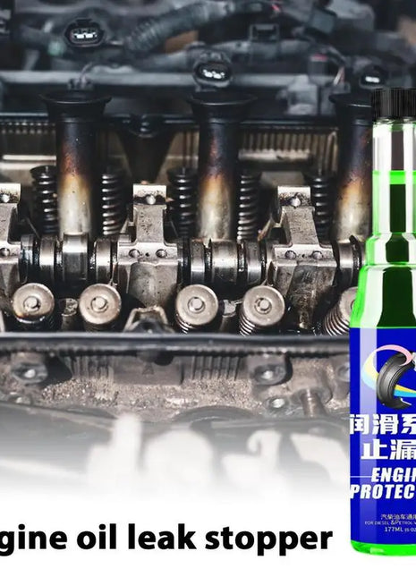 Engine Oil Leak Repair Professional Leak-Proof Engine Oil Additive Seal Activator Leak Stop Agent For Car Engines Engine Noise - Riparo82