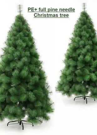 Albero di Natale artificiale Aghi di pino Materiale di crittografia Albero di Natale di alta qualità da 120 cm a 210 cm Decorazione domestica di Natale