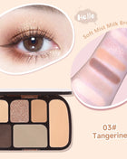 6-Color Earth Tone Eyeshadow Palette With Shimmer& Matte Finishes, Waterproof , Sweat-Resistant, Long-Wearing , Smudge-Proof - Riparo82