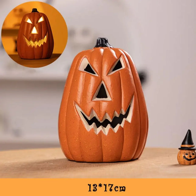 Pumpkins Lamp Halloween Decoration For Home Yard Garden Outdoor Decor Hallowen Horror House Skull Party Props Glow in The Dark