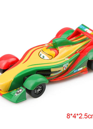 Disney Pixar Cars 2 3 Pressofuso in metallo Veicolo Saetta McQueen Mater Jackson Storm Miss Fritter Auto Giocattolo Giocattoli per bambini Regali di Natale - riparo82