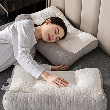 Super Ergonomic Pillow Orthopedic All Sleeping Positions Cervical Contour Pillow Neck pillow for neck and shoulder pain Relief