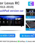 AutoRadio Android14 Wireless Carplay Car For Lexus IS RC 200 250 300 350 200T 300h Multimedia Player Navigation GPS Stereo Audio - Riparo82