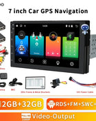 2G+32G 7 Inch Autoradio Carplay 1 Din Android Auto Car Radio GPS for Universal Stereo Multimedia Player Navigation Head Unit RDS