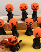 10-20PC Fun Halloween Finger Puppet Gift Pumpkin Jumping Doll Game Toys for Kids Birthday Party Favors Goodie Bag Piniata Filler - Riparo82