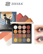 ZEESEA Maya 16 Color Eyeshadow Palette Eye Shadow Delicate Matte Pearl Glow Shimmer Eyeshadow Paletten Eye Makeup Beauty