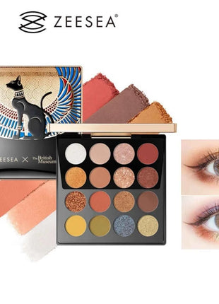 ZEESEA Maya 16 Color Eyeshadow Palette Eye Shadow Delicate Matte Pearl Glow Shimmer Eyeshadow Paletten Eye Makeup Beauty