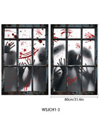 Halloween Curtain Backdrop with Female Ghost Design used for Creating A Terrifying Atmosphere In Indoor/Outdoor Party Decor - Riparo82