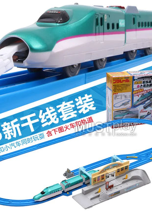 TAKARA TOMY Shinkansen S serie PuleruRoad treno elettrico con magnete, auto a motore con suono e luce di emergenza, giocattoli per ragazzi, regali per bambini - riparo82