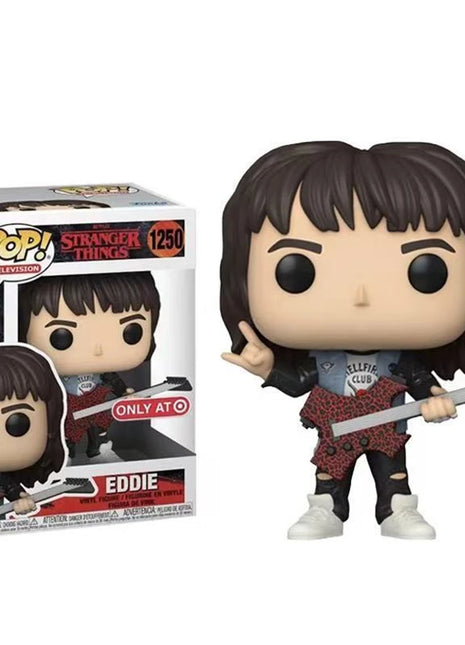 Brand New FUNKO POP Stranger Things STEVE EDDIE WILL Robin Steve Giocattoli Action Figure Da Collezione Modello Da Scrivania Bambole Giocattoli Merci