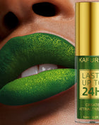 14 Colors Glitter Metallic Lip Glaze Shiny Long Lasting Lip Gloss Waterproof Liquid Lipstick Makeup Lip Oil Lip Tint Gifts for W - Riparo82