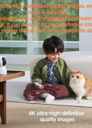 New xiaomiI Smart Camera 4 Dual-band Wi-Fi 68MP 4K HDR AI Tracking,Night VisionTwo-Way Audio,Home Security Baby Monitor CCTV CN - Riparo82