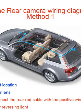 DashCam 4K for car Camera Front and Rear DVR with Reversing Touch Screen 24h Parking G-sensor with 64GB Card - Riparo82