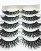 10/2 Pairs Mink Eyelashes Natural 3D Lashes Faux Cils Makeup Dramatic False Eyelashes Wholesale Eyelash Extension Makeup Tools