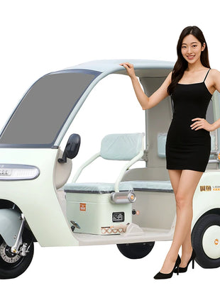 New Design Electric Tricycle for Adults | Lightweight Trike with 80km Range & Foldable Design - Riparo82