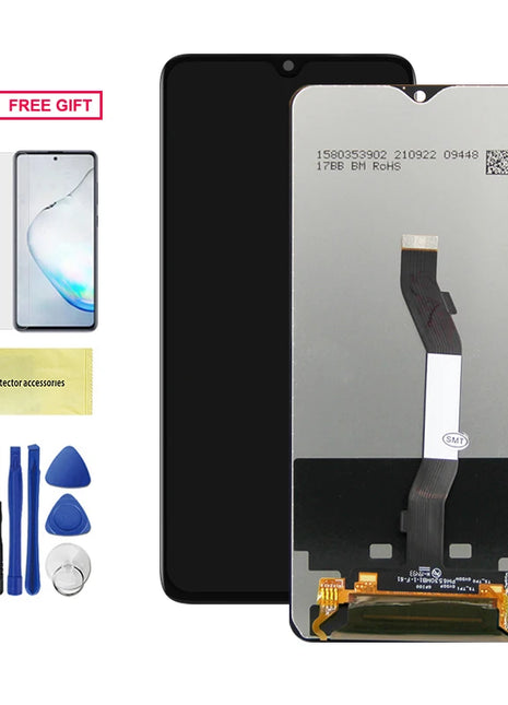 6.53" per Xiaomi Redmi Note 8 Pro Display LCD Touch Screen, per Redmi Note8Pro M1906G7I Display LCD Sostituisci, con cornice - riparo82