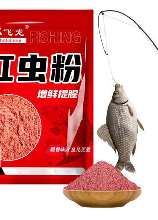 Flavours Boillie additive Fishmeal Fish Buster Carp Killer Fishing Bloodworm Powder Red worm Fishing Attractant Bait - Riparo82