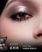 Kaleidos Glitter Eyeshadow Makeup Palette 4Colorful High Pigmented Shimmer Glitter Eye Shadow Make Up Pallet Gift Set