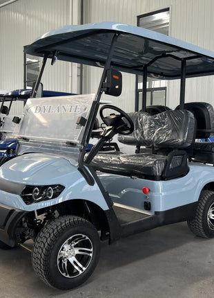 Hot Sale 2/4/6/8 Seat 48V 60V 72V Electric Golf Cart 4 Wheel Car Street Legal Off-Road Hunting Electric Golf Car - Riparo82