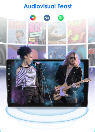 Hizpo AI Voice Autoradio Radio For Fiat Doblo 2015 - 2019 4G Car Multimedia GPS 2din Wireless CarPlay Android Auto Navigation BT - Riparo82