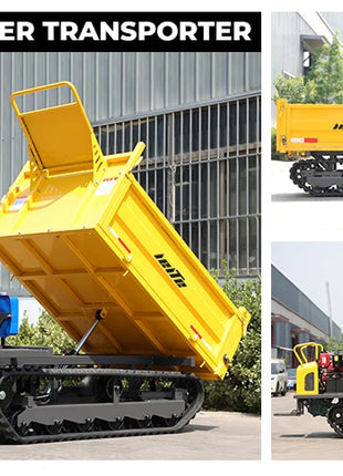 Mini Autocarro Cassone Ribaltabile 800kg - Trasportatore Cingolato Agricolo - riparo82