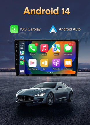 Android 14 Car Radio QLED GPS Navigation Multimedia Player For Jeep Compass/Commander/Grand Cherokee/Wrangler/Liberty AutoRadio - Riparo82