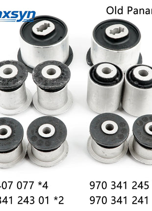 10 pezzi 97034124502 97034124301 97034124101 97034124521 Sospensione idraulica Braccio oscillante in gomma per Porsche Panamera 970 3.6L 4.8L