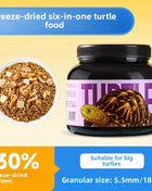 YEE Turtle Food 1.5/3/5.5mm High Protein Floating Pallets for Alligator Snapper,Red-Eared Slider&Aquatic Turtles Starter Feed - Riparo82