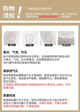 Set di stoviglie natalizie in ceramica, design simpatico cartone animato con mela, piatti da cena occidentali a tema festa, per piatti da dessert per torte, decorazioni per la casa - riparo82