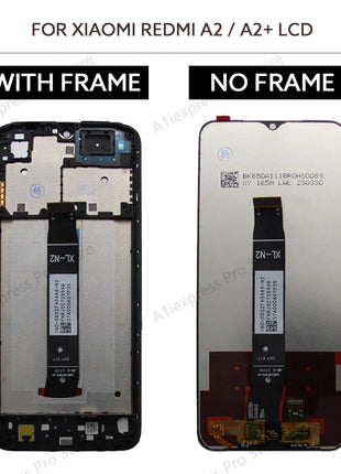 6.52 "IPS Display LCD Per Xiaomi Redmi A2 A2 + A2 Plus Touch Screen Digitizer Assembly 23028RN4DG 23028RNCAG Parti di Ricambio - riparo82