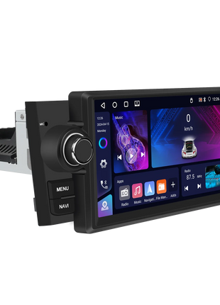 Podofo 7" Car Radio Wireless CarPlay Android Radio For FIAT Punto 2005-20009/Linea 2007-2011 Multimedia GPS FM WIFI BT Autoradio - Riparo82