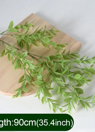 Artificial Fern Plant Branches Real Touch Elegant Greenery Fern Grass Touch Artificial Grass Elegant Fake Plants Wedding Deco