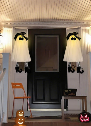 Halloween LED Light Up Witch Ghost for Halloween Party Home Indoor Outdoor Yard Decoration Scary Hanging Ornaments Gift - Riparo82