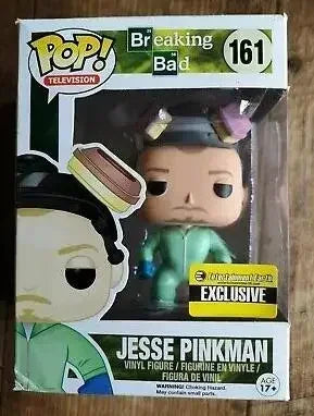 FUNKO POP Televisione Breaking Bad Walter White 160 #   Jesse Pinkman 161 #   Figure in vinile Modello Giocattoli Kid Carvinal Raccogliere il regalo del giocattolo
